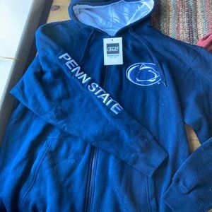 Penn State Men's XL heavyweight zipped hoodie